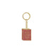 Half Moon Bay Book Lovers Club - Maroon/Gold 1.5 x 1.5 Inch Zinc Alloy/Enamel Novelty Ring Keychain, Maroon/Gold, 1.5 x 1.5 Inch