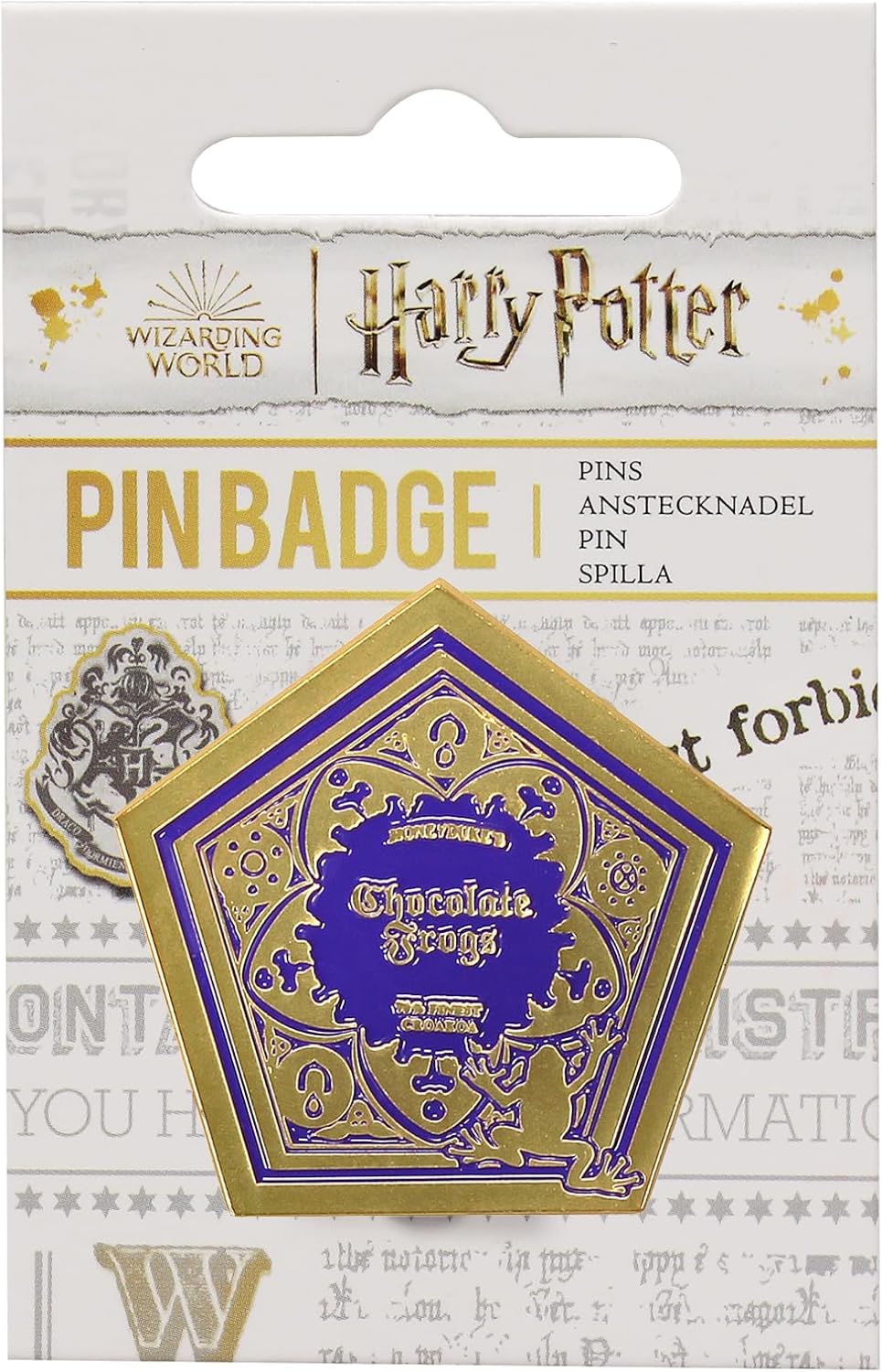Half Moon Bay Chocolate Frog Pin Badge | Harry Potter Pin Badge & Gifts For Women & Girls