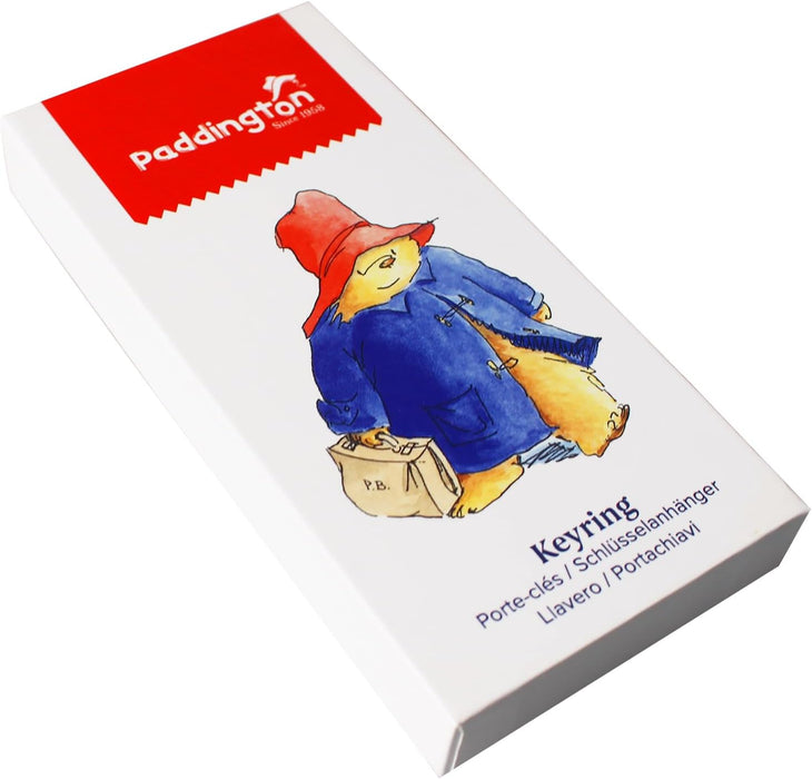 Half Moon Bay Paddington Bear Metal Keyring - Luggage Tag Gold - House Keyring - Paddington Bear Gifts