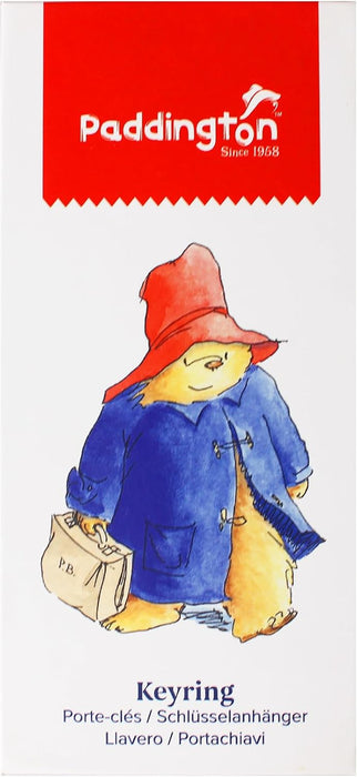 Half Moon Bay Paddington Bear Metal Keyring - Luggage Tag Gold - House Keyring - Paddington Bear Gifts