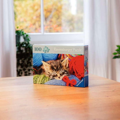 Adult puzzle 100 Teile - Wollkätzchen