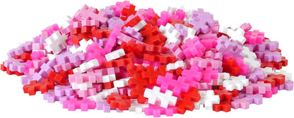 Plus-Plus 4330 Geniaal bouwspeelgoed, kleurenmix Ik hou van jou, creatieve bouwstenen tube, bouwstenenset voor kinderen vanaf 5 jaar, 240 delen