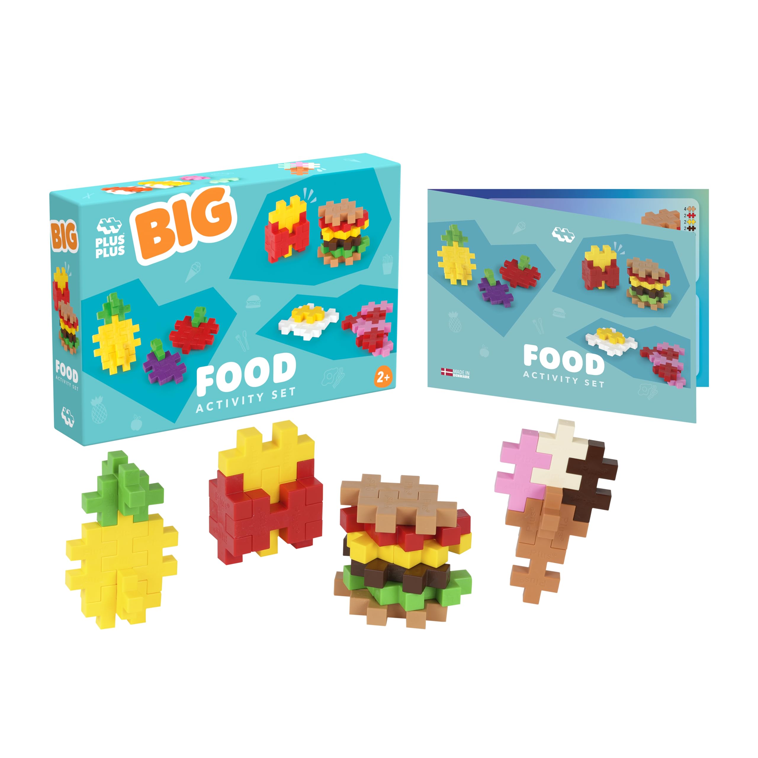 Plus-Plus - Big Activity Food - (3993)