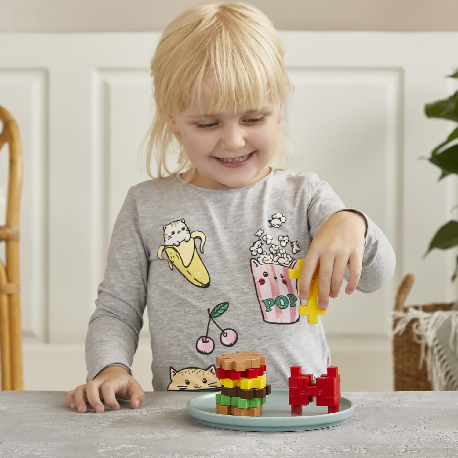 Plus-Plus - Big Activity Food - (3993)