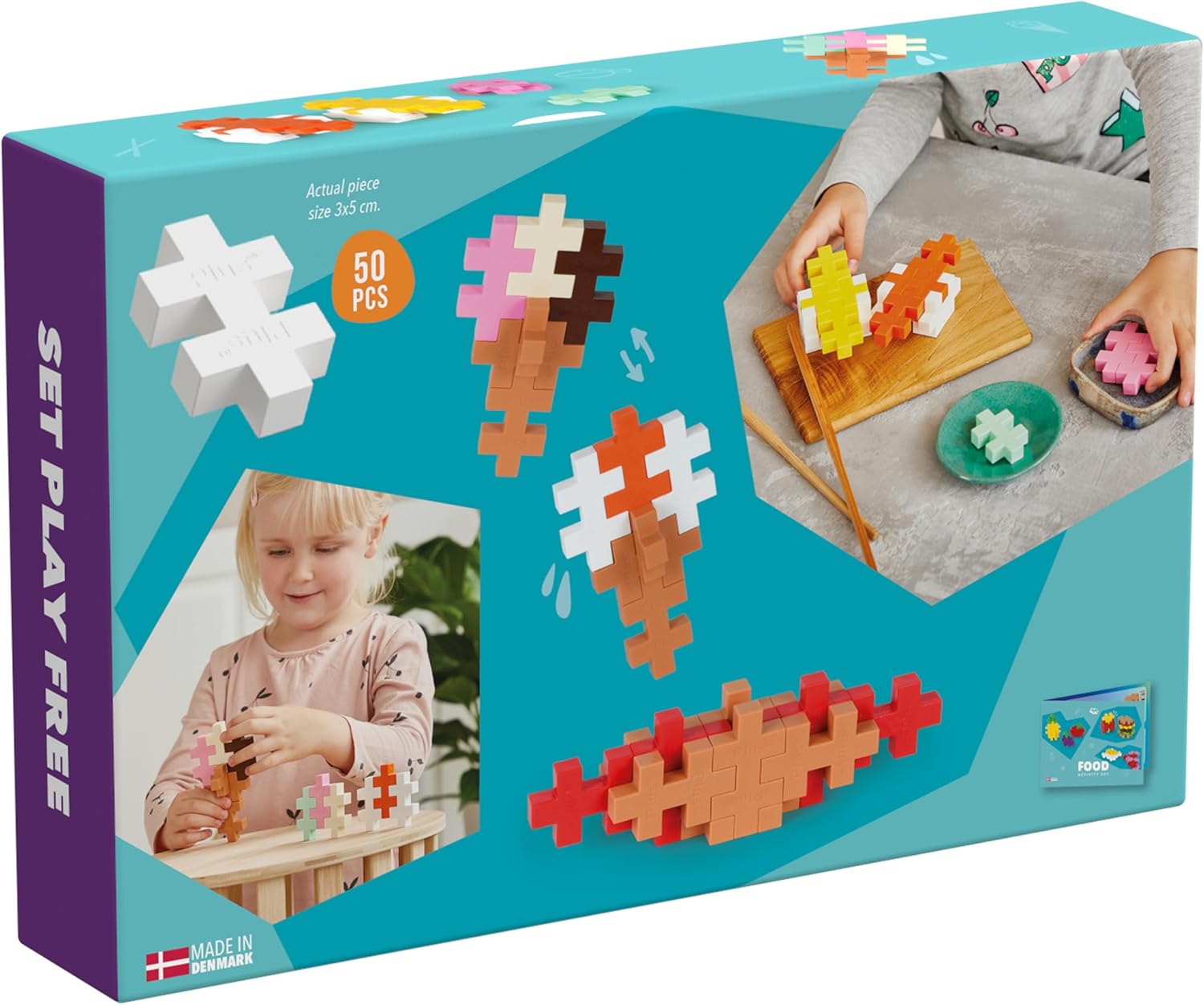 Plus-Plus - Big Activity Food - (3993)