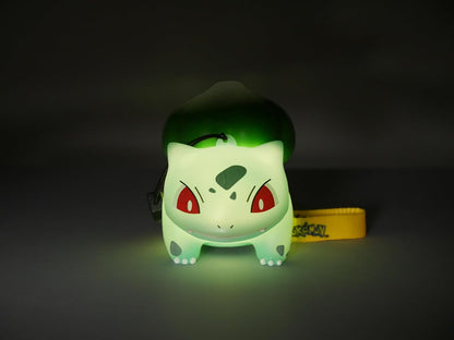 Teknofun – Offizielle Pokemon-Lizenz – Leuchtender BISASAM mit Riemen, leuchtende Figur für Kinder zum Sammeln – 811425