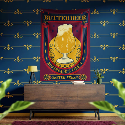 HARRY POTTER - Butter Beer - Wall Banner 125 x 85