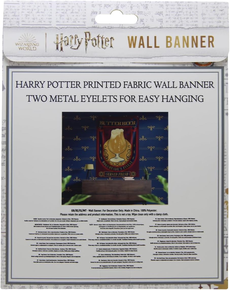HARRY POTTER - Butter Beer - Wall Banner 125 x 85