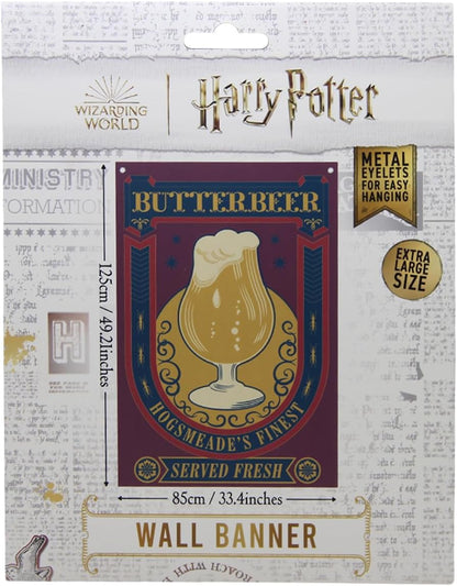 HARRY POTTER - Butter Beer - Wall Banner 125 x 85