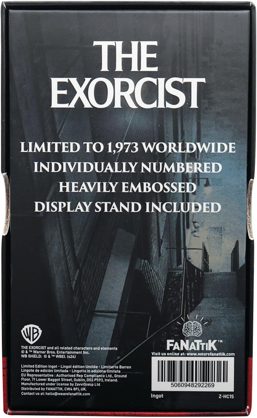 FaNaTtik Lingot métallique de collection The Exorcist Pazuzu