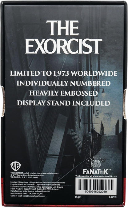 FaNaTtik Lingot métallique de collection The Exorcist Pazuzu