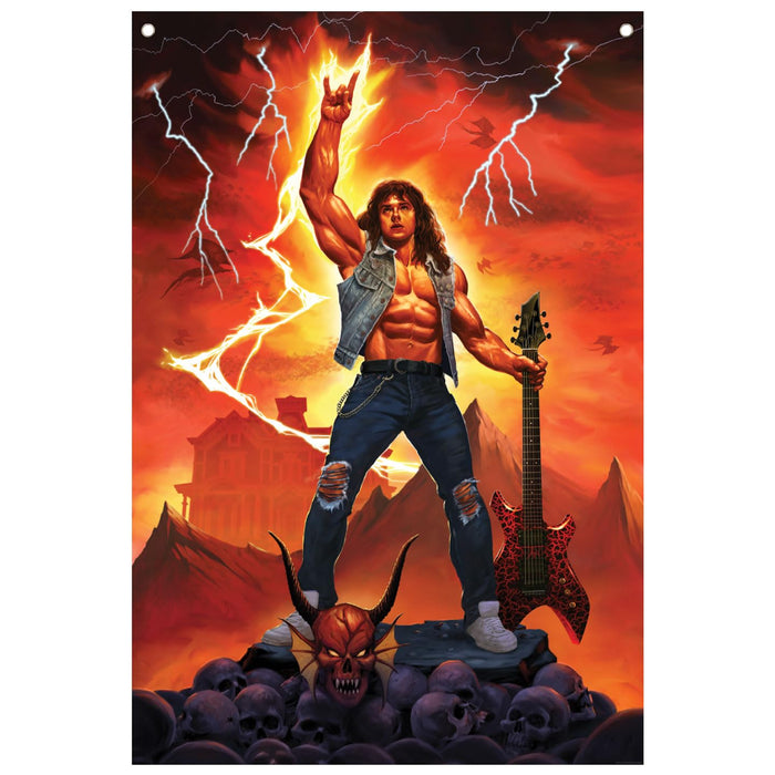 STRANGER THINGS - Eddie - Wall Banner 125 x 85 cm