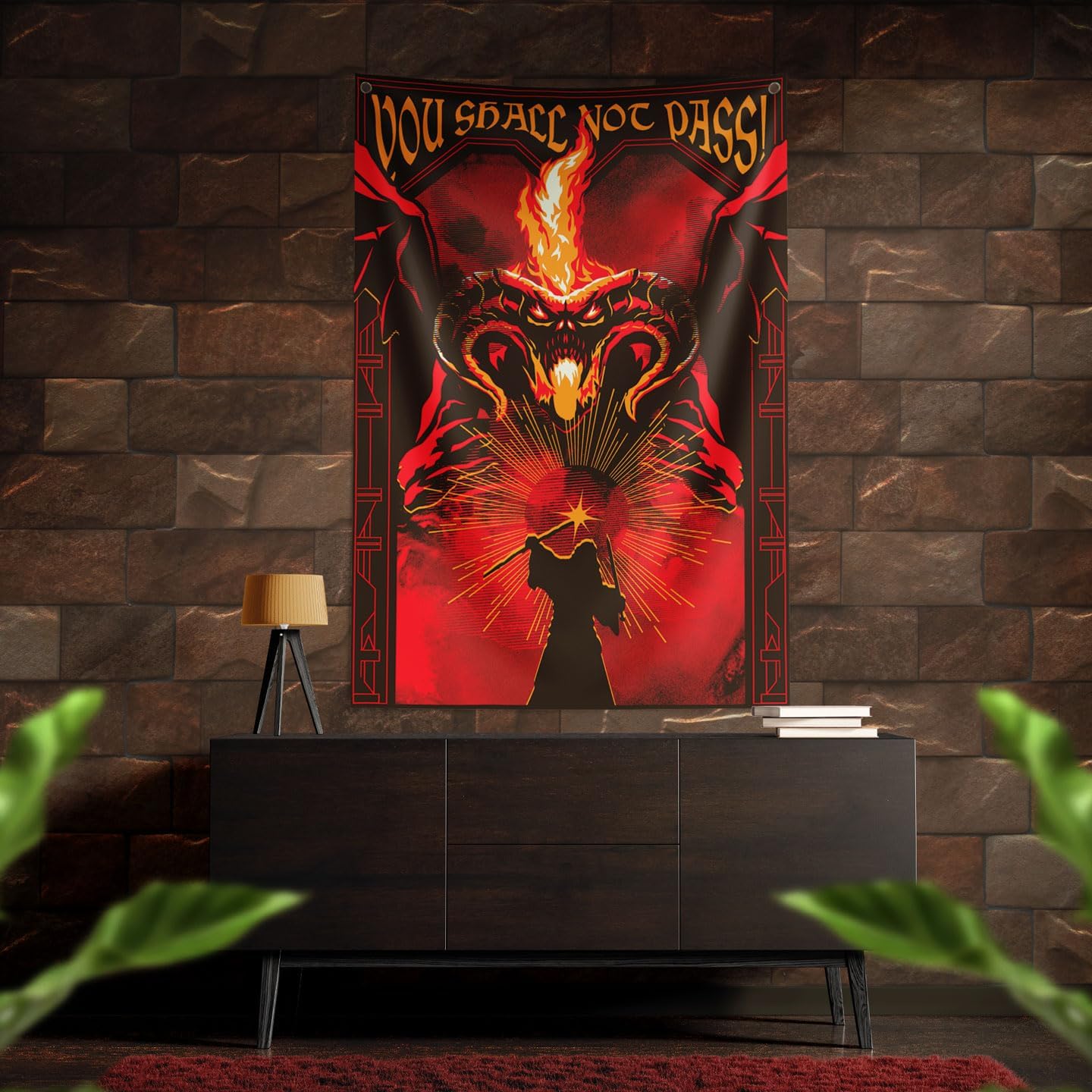 Lord Of The Rings Wall Banner You Shall Not Pass! 125 X 85 Cm