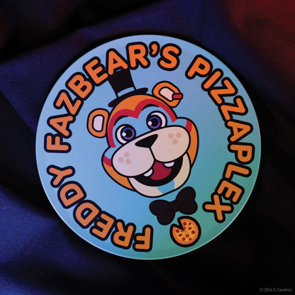 FIVE NIGHTS AT FREDDDYS - 4 Embossed Metal Coaster