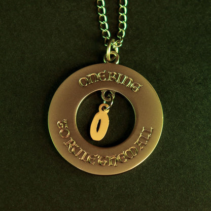 LORD OF THE RINGS - One Ring - Necklace Limited Ed