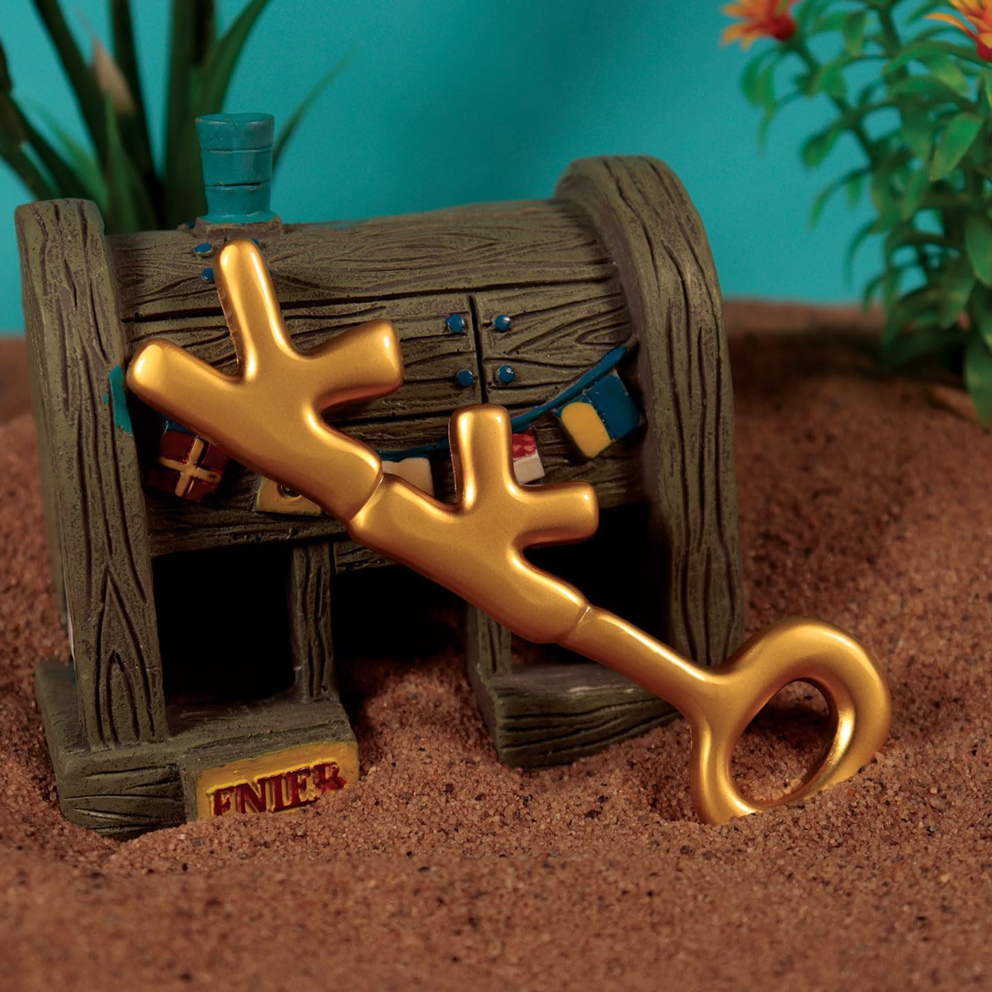 Spongebob Squarepants 24K Gold Plated Replica Krusty Krab Key