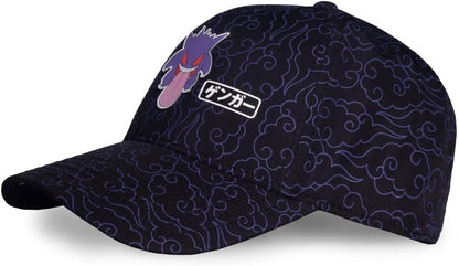 Pokémon Gengar Japan Men's Cap Black Fan Merch, Gaming