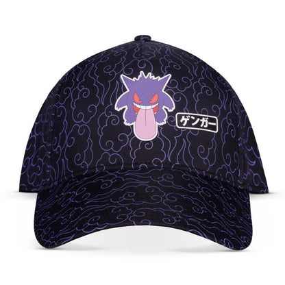 Pokémon Gengar Japan Men's Cap Black Fan Merch, Gaming