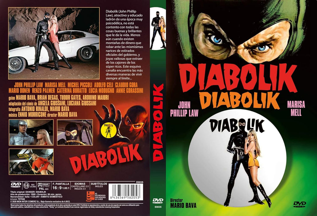 Diabolik (1968) ( Danger: Diabolik )