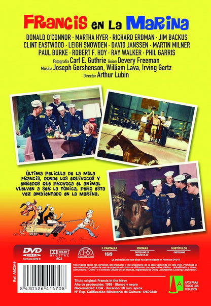 Francis en la Marina (DVD-r) (Francis in the Navy