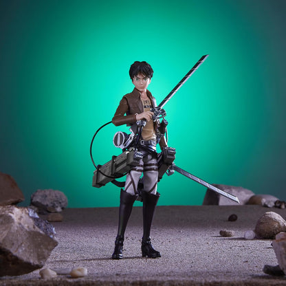 Total Anime Attack on Titan Actionfigur Eren Jaeger 17 cm