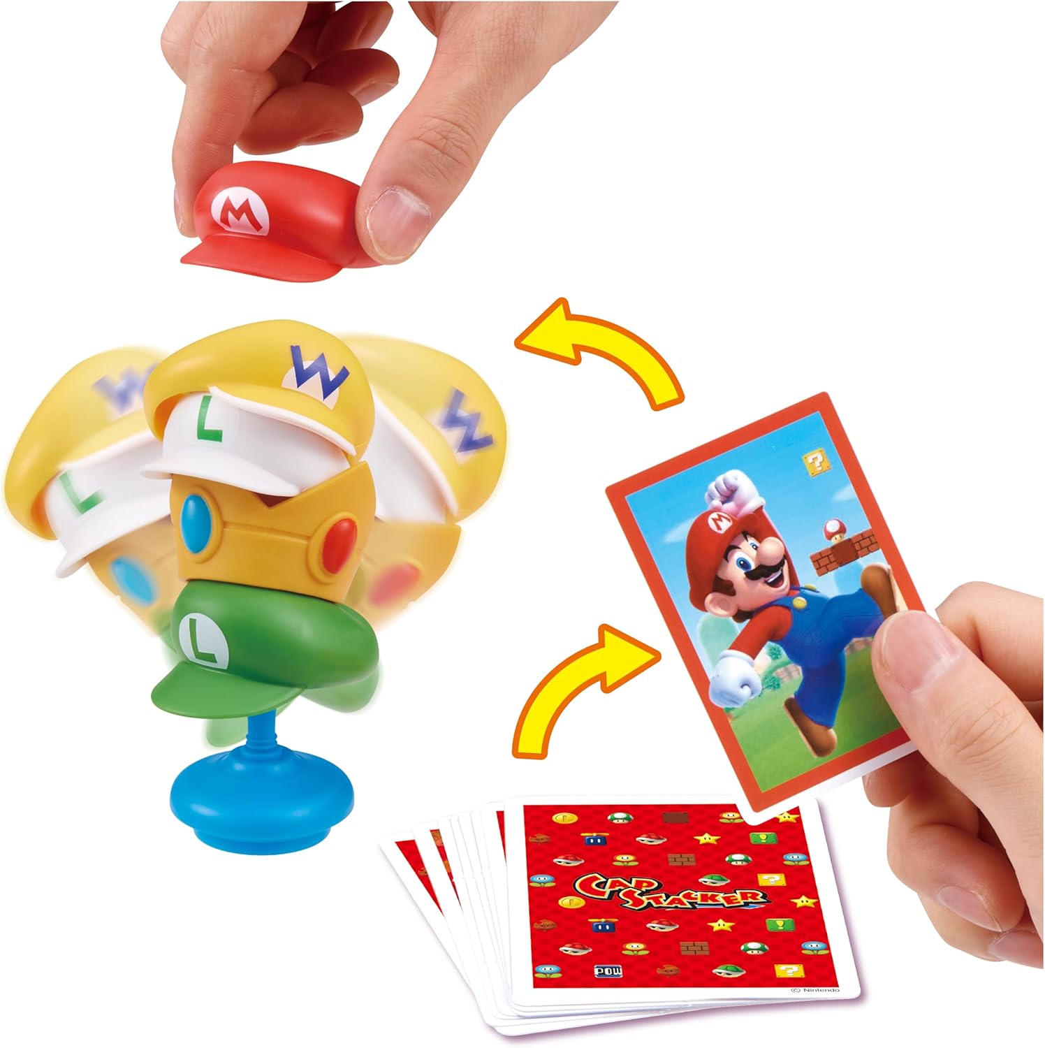 EPOCH Games Super Mario Cap Stacker 7554