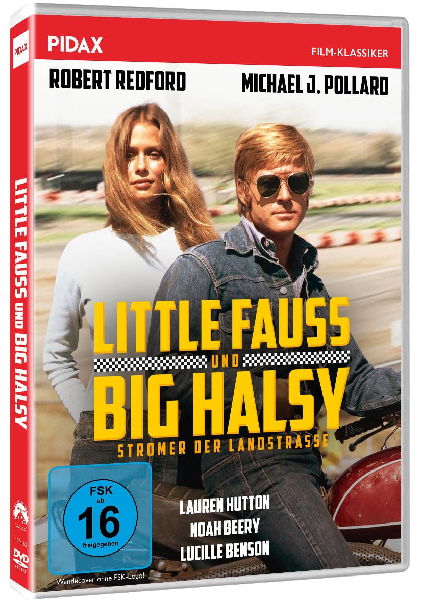 Little Fauss und Big Halsy (Stromer der Landstraße) / Spannender Rennsportfilm mit Robert Redford (Pidax Film-Klassiker)