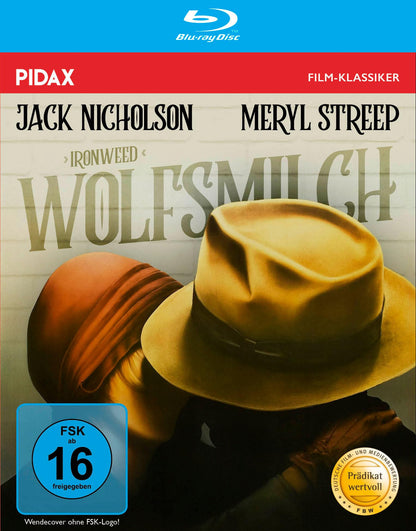 Wolfsmilch (Ironweed) / Vielfach ausgezeichnetes Meisterwerk mit den Weltstars Jack Nicholson und Meryl Streep (Pidax Film-Klassiker