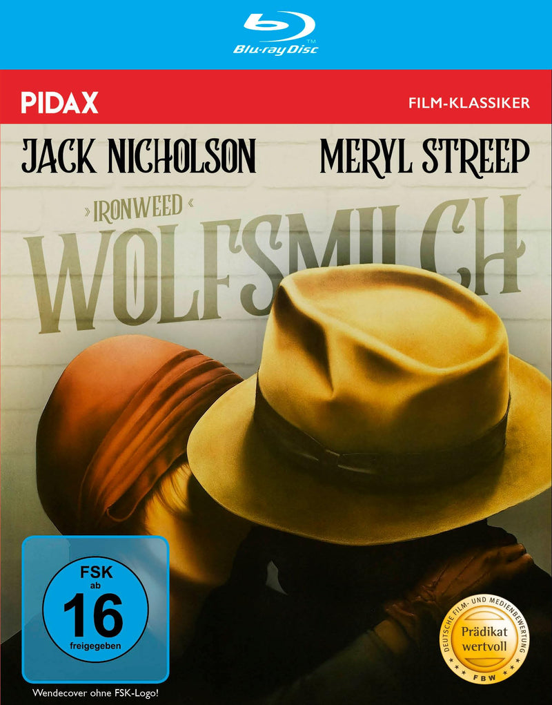 Wolfsmilch (Ironweed) / Vielfach ausgezeichnetes Meisterwerk mit den Weltstars Jack Nicholson und Meryl Streep (Pidax Film-Klassiker