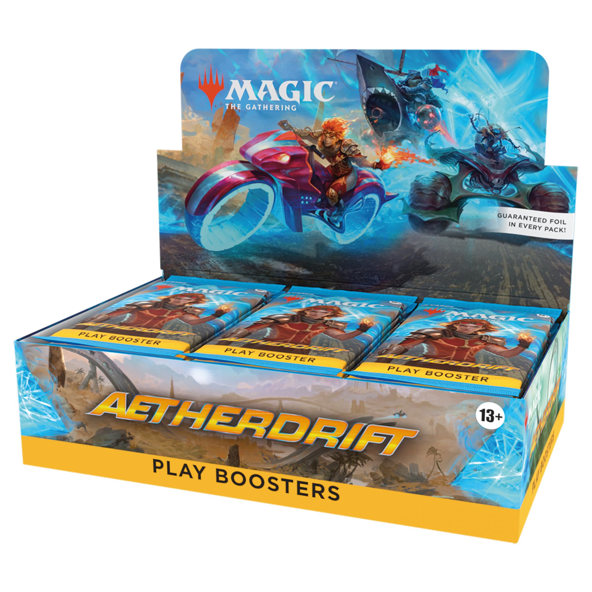 Magic: The Gathering Aetherdrift Play Booster Box - 30 Packs (420 Magic Cards