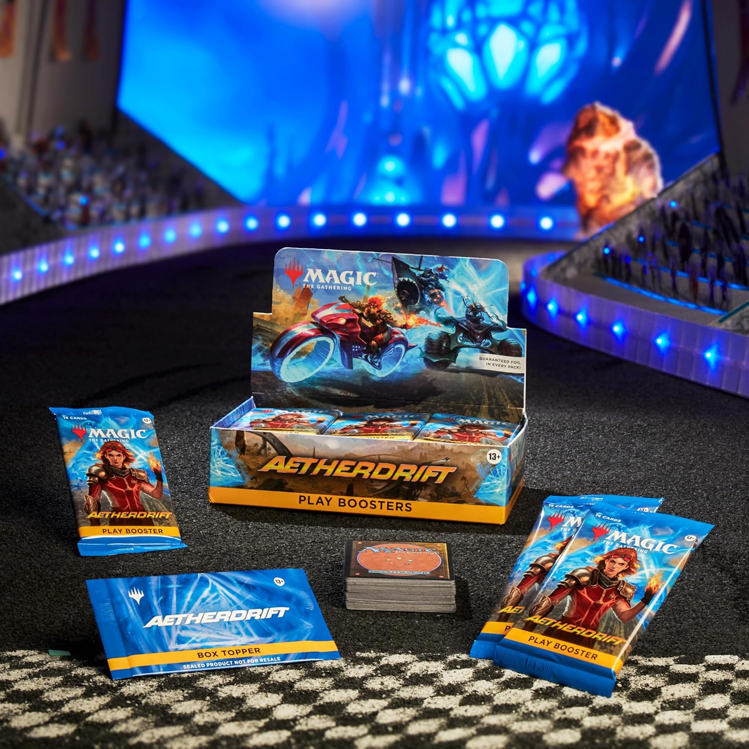 Magic: The Gathering Aetherdrift Play Booster Box - 30 Packs (420 Magic Cards