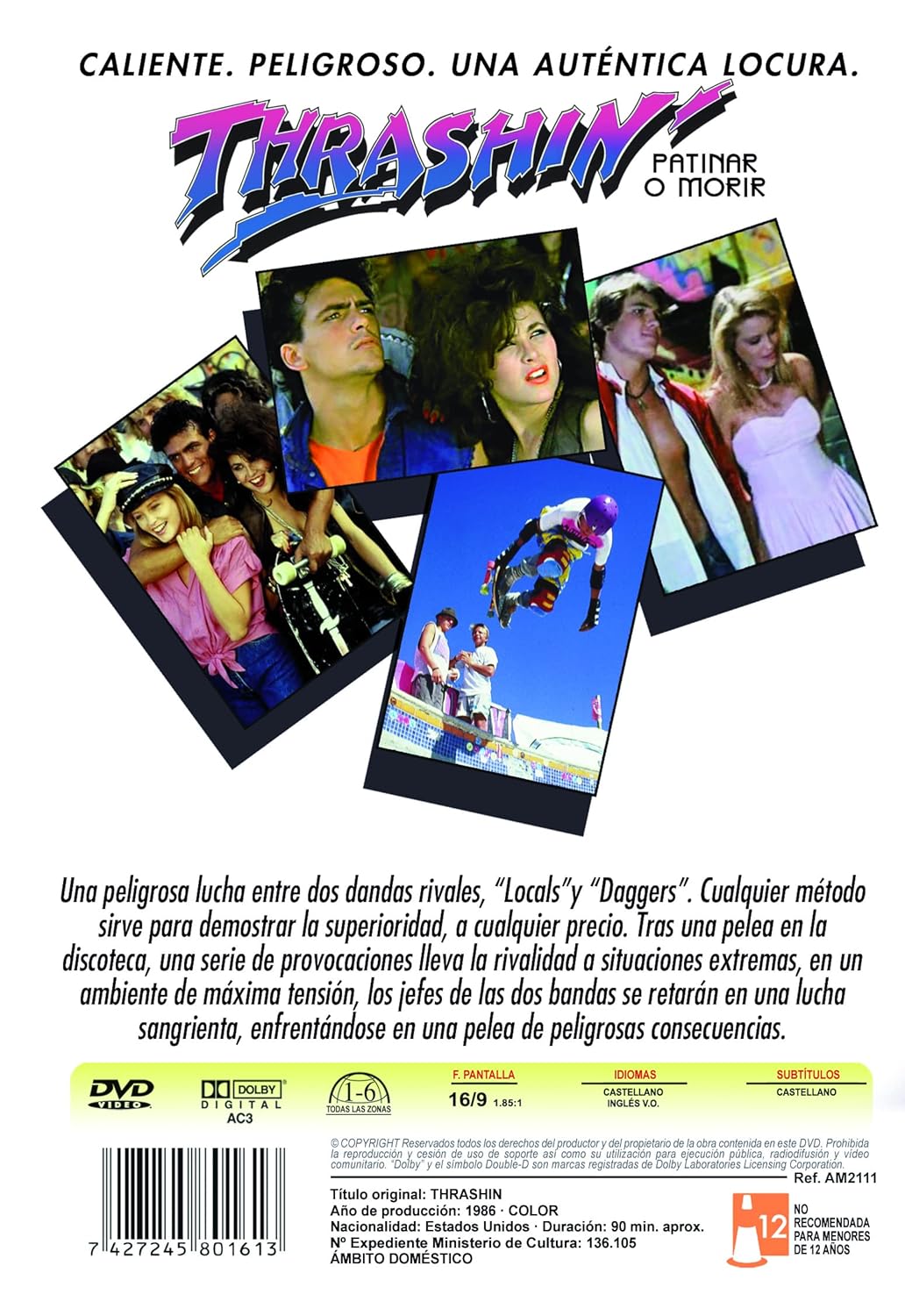 Thrashi’n Patinar o Morir (Caratula Reversible)
