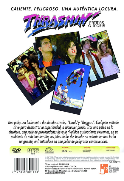 Thrashi’n Patinar o Morir (Caratula Reversible)