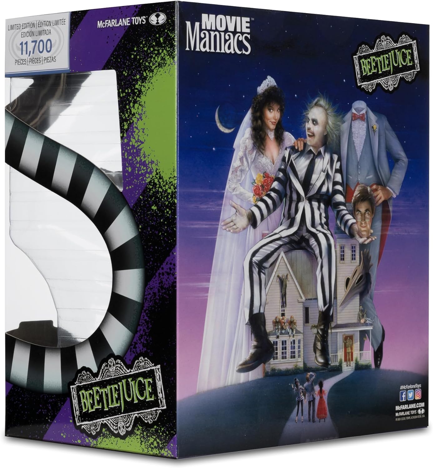 McFarlane Beetlejuice 6in Posed Figure Toys