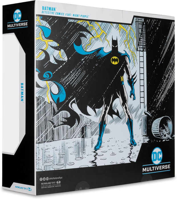 McFarlane DC Multiverse Batman (Detective Comics #587: Night People) 7in Action Figure Gold Label Toys