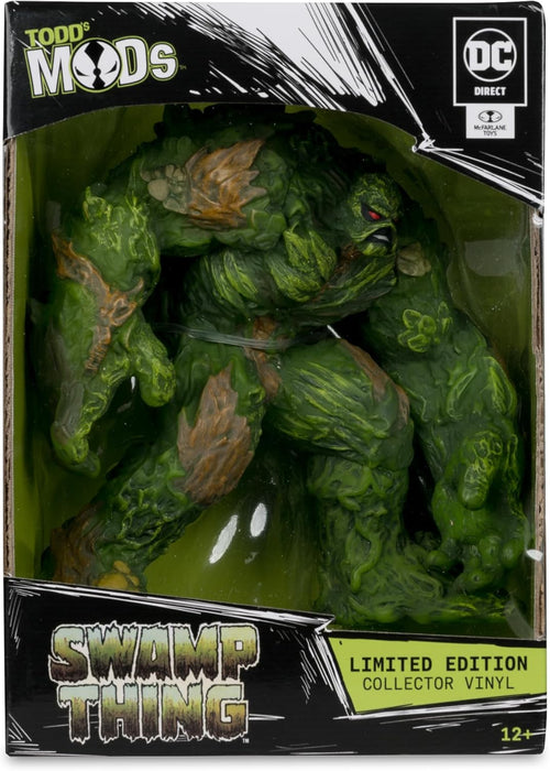 McFarlane DC Direct Swamp Thing Limited Edition Collector Vinyl (Todd's Mods) 4.5in Scale Posed Figure Toys