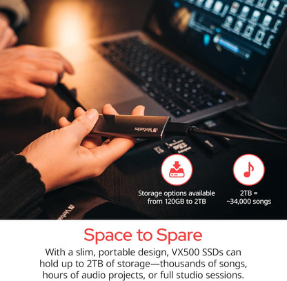 Verbatim Disco Duro Externo VX500 1 TB SSD