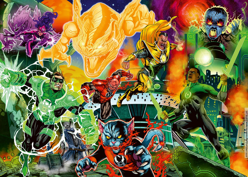 Ravensburger DC Collector's Edition Green Lantern 1000 Piece Jigsaw Puzzle for Adults and Kids Age 12 Years Up