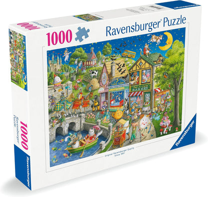 Ravensburger Mother Gooseville 1000 Piece Jigsaw Puzzle for Adults and Kids Age 12 Years Up