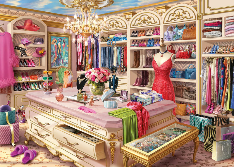 Ravensburger The Coveted Closet 1000 Piece Jigsaw Puzzle for Adults and Kids Age 12 Years Up