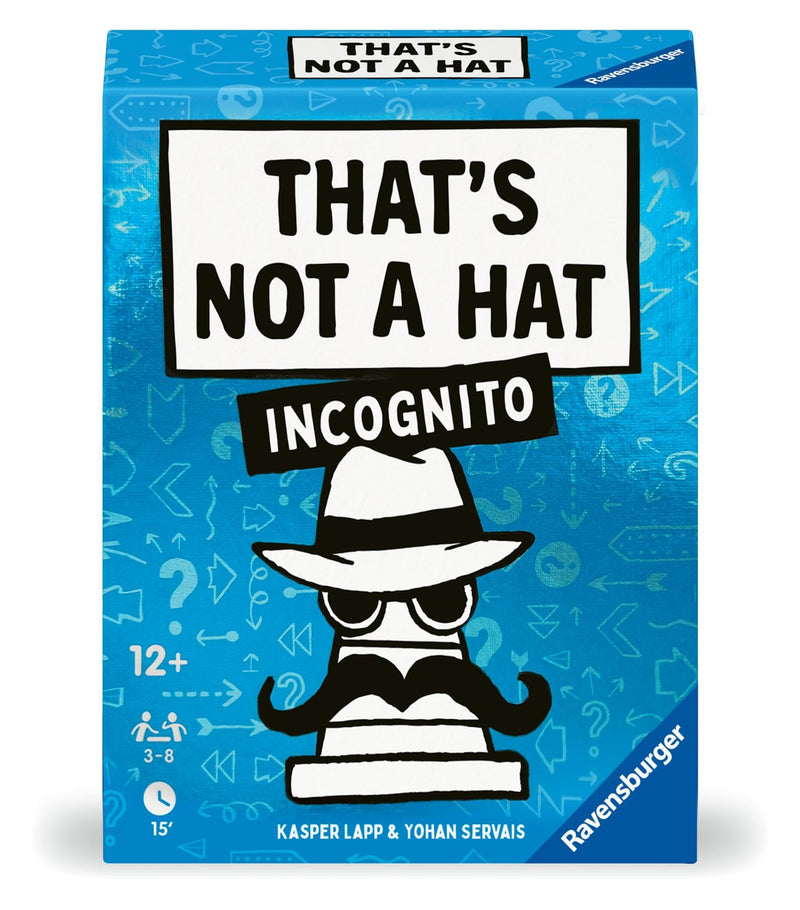 Ravensburger 24685 That's not a hat Incognito Party Game Card Game for 3-8 People Fun Entertainment Ages 12+