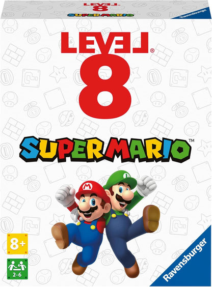 Ravensburger Super Mario Gifts and Toys - Level 8 Card Game for Kids and Adults Age 8 Years Up