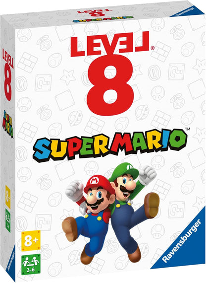 Ravensburger Super Mario Gifts and Toys - Level 8 Card Game for Kids and Adults Age 8 Years Up
