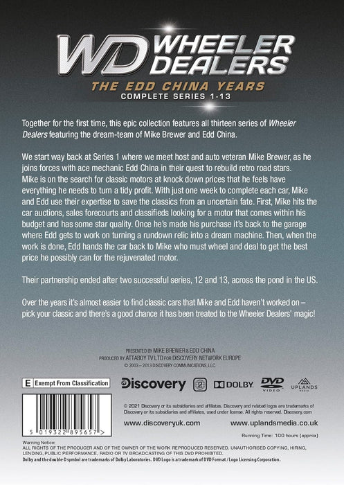 Wheeler Dealers Complete Series 1-13 - The Edd China Years