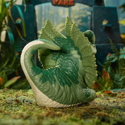 TUBBZ Box-Ausgabe Dilophosaurus Sammler-Vinyl-Gummiente Figur - Offizielles Jurassic Park Merchandise - Fernsehen, Filme & Videospiele