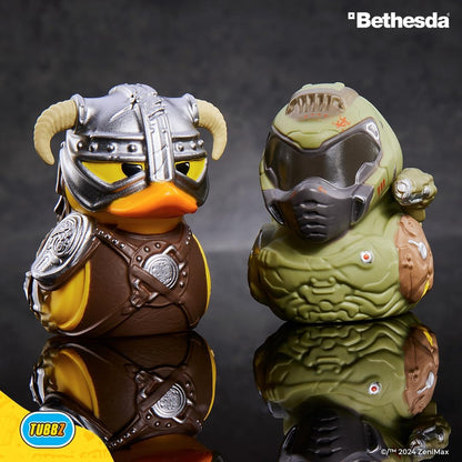 TUBBZ Mini Doom Slayer Collectible Vinyl Rubber Duck Figuur - Officiële Doom Merchandise - Actie-pc en videogames