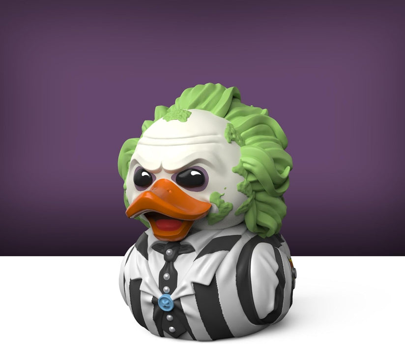 TUBBZ Kleine Beetlejuice Sammelbare Vinyl-Gummientenfigur - Offizielles Betelgeuse Merchandise - Retro Horror Filme