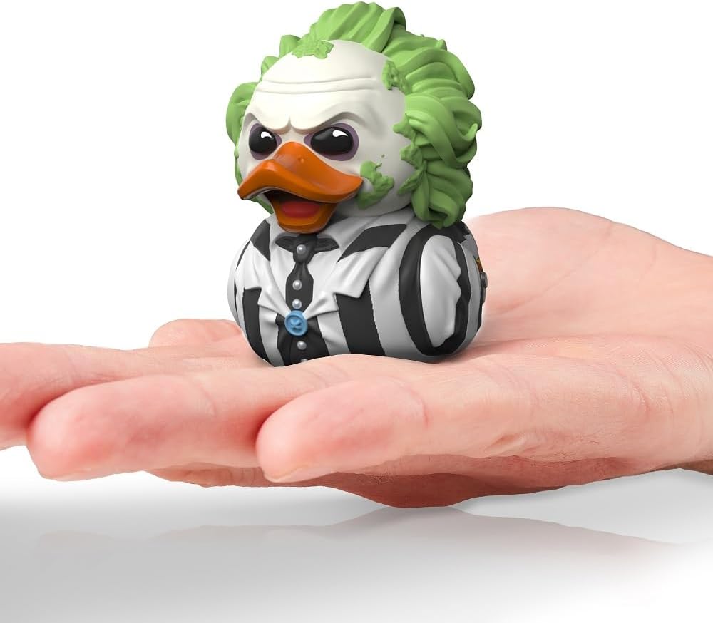TUBBZ Kleine Beetlejuice Sammelbare Vinyl-Gummientenfigur - Offizielles Betelgeuse Merchandise - Retro Horror Filme