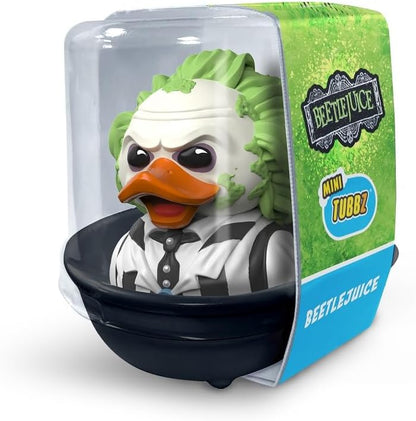 TUBBZ Kleine Beetlejuice Sammelbare Vinyl-Gummientenfigur - Offizielles Betelgeuse Merchandise - Retro Horror Filme