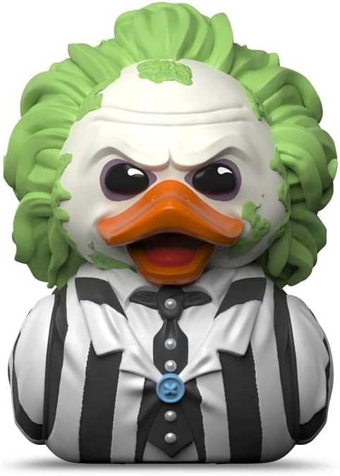 TUBBZ Kleine Beetlejuice Sammelbare Vinyl-Gummientenfigur - Offizielles Betelgeuse Merchandise - Retro Horror Filme